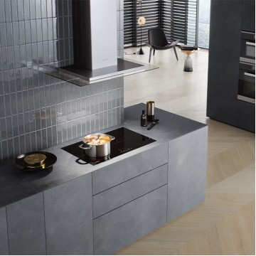 Miele KM6542FL Κεραμική Εστία Αυτόνομη με Λειτουργία Κλειδώματος 75.2x49.2εκ.